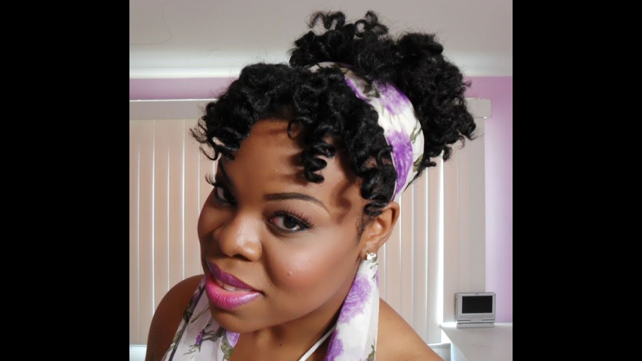 How To Bantu Knot Out with Styling Options on Natural Hair - SimplYounique