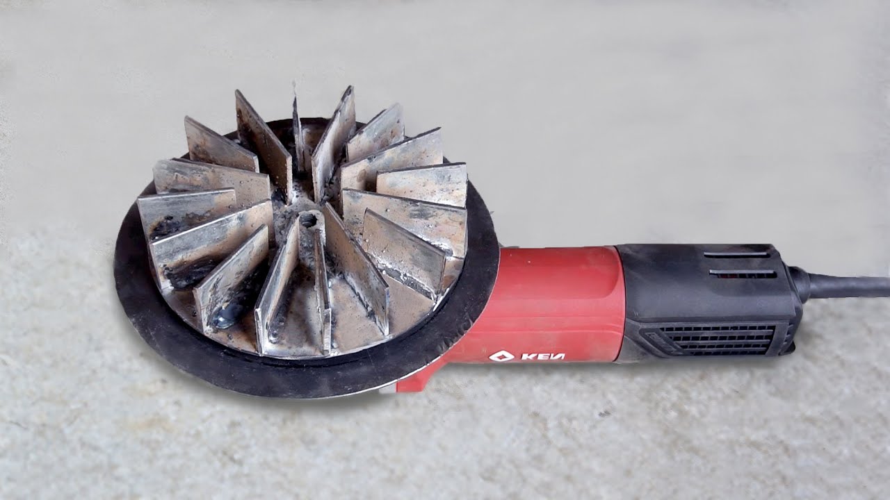 ANGLE GRINDER HACK | MAKING A DUST BLOWER MACHINE