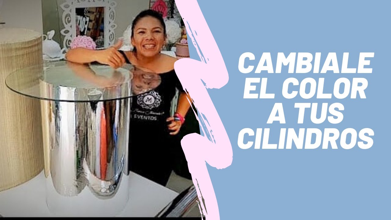 Como forrar CILINDROS [Eventos] Tutorial Paso A Paso COMPLETO 🥳🥳🥳