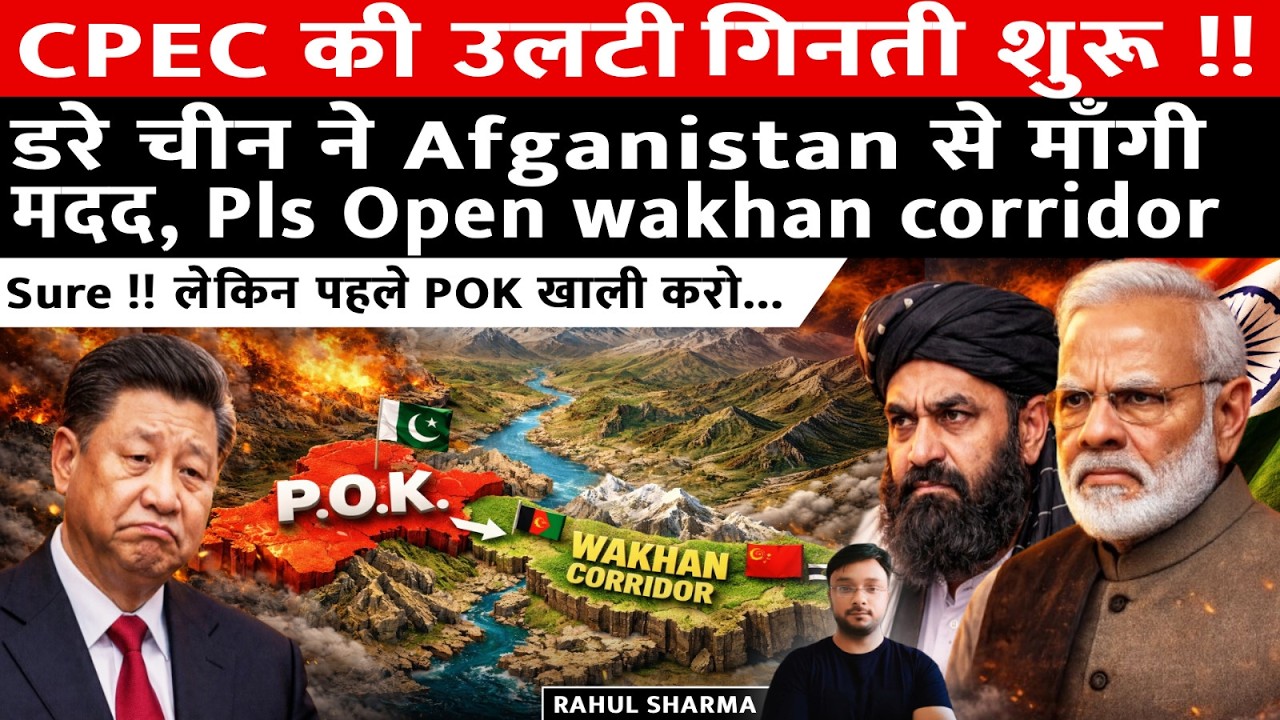 CPEC Countdown Begins! China Asks Afghanistan to Open Wakhan Corridor  “Vacate PoK First