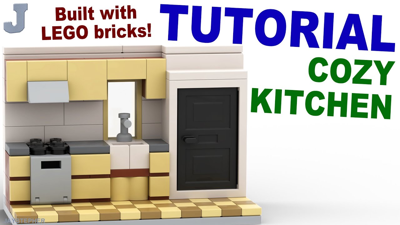 Tutorial - LEGO Cozy Kitchen