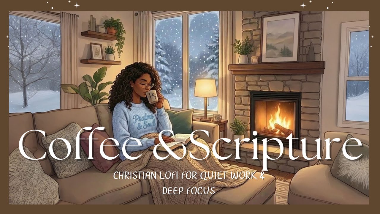 Coffee & Scripture | Christian Lo-Fi for Quiet Work & Deep Focus Vol.2🤍🕊️
