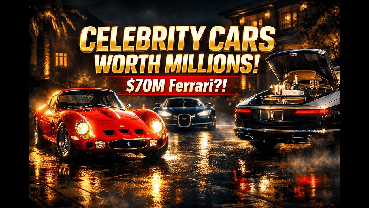 Top 10 Cars Owned by Celebrities Worth Millions | THEIR CARS COST MORE THAN MANSIONS