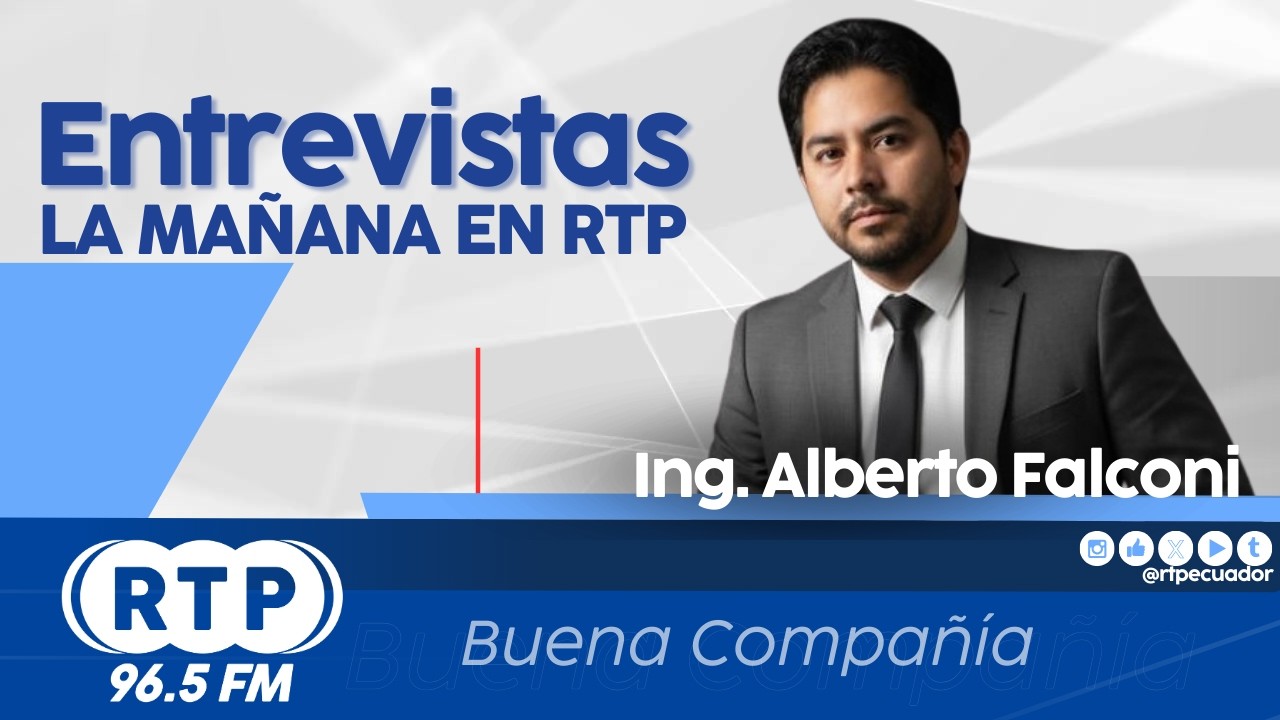 Ing. Alberto Falconi Coordinador de Obras Públicas de la Municipalidad de Guayaquil.