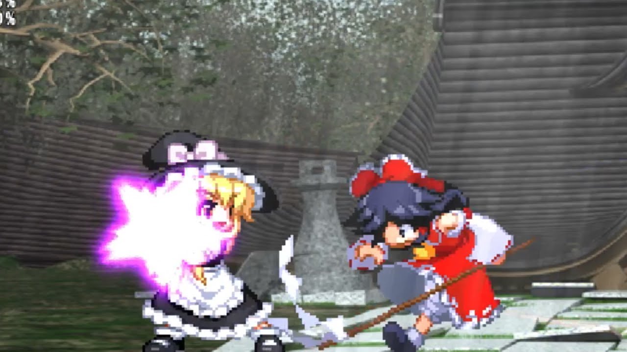 【東方緋想天】 霊夢ストーリー プレイ動画(無編集)