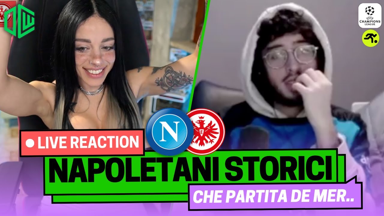 NAPOLI EINTRACHT 3-0 LIVE REACTION | 