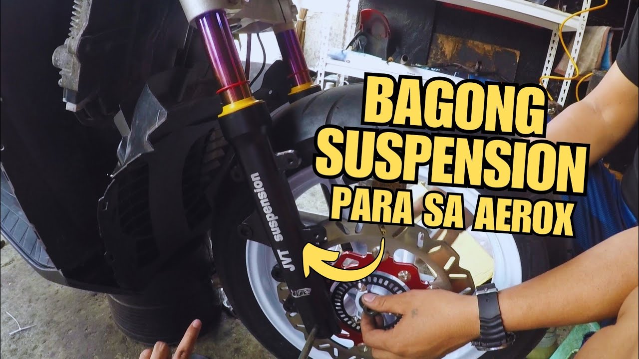 SUSPENSION UPGRADE | JVT SUSPENSION | AEROX 155