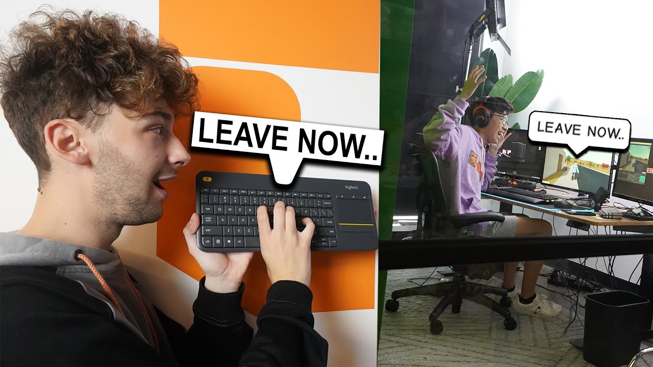 I SCARED My Best Friend While He Was Filming...