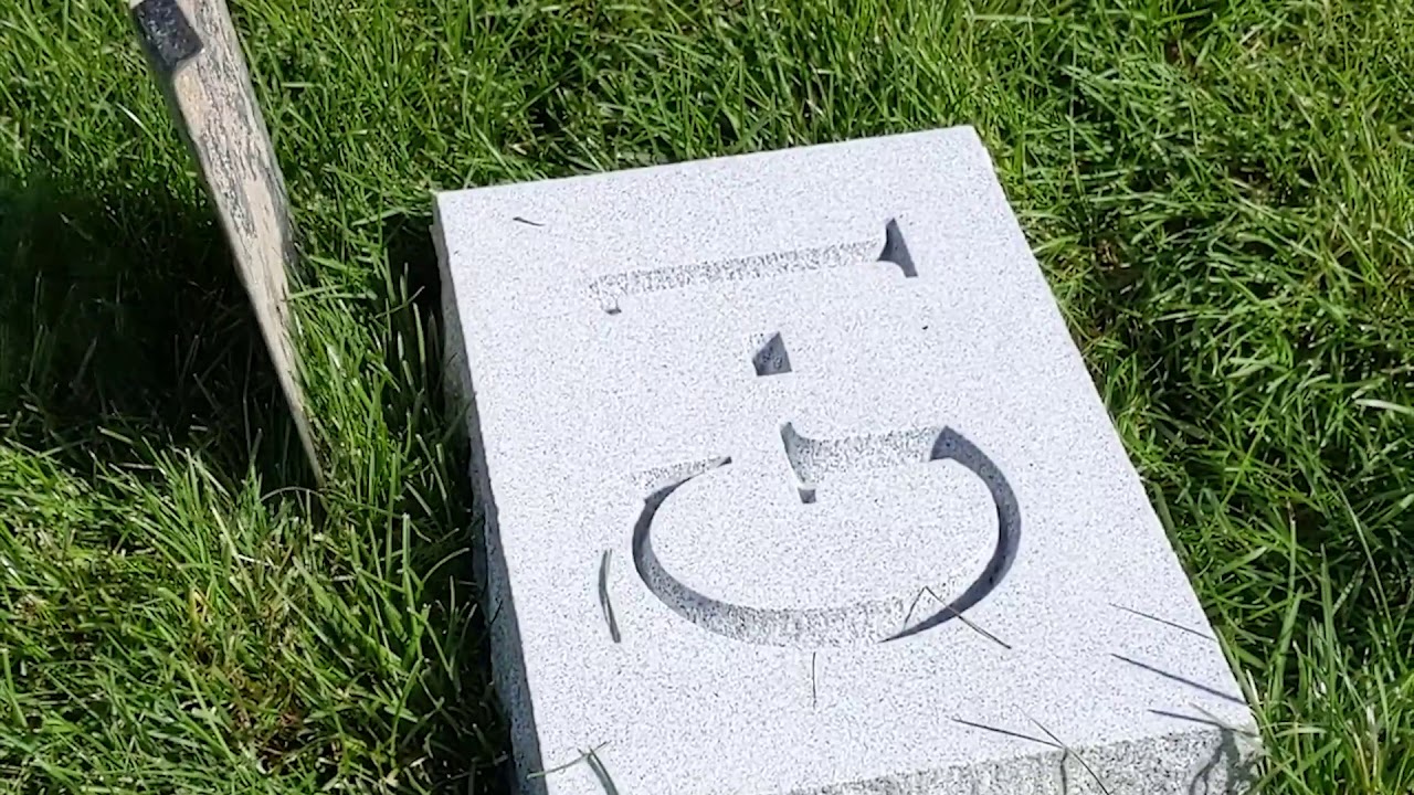 PG Cemetery Marker Installation