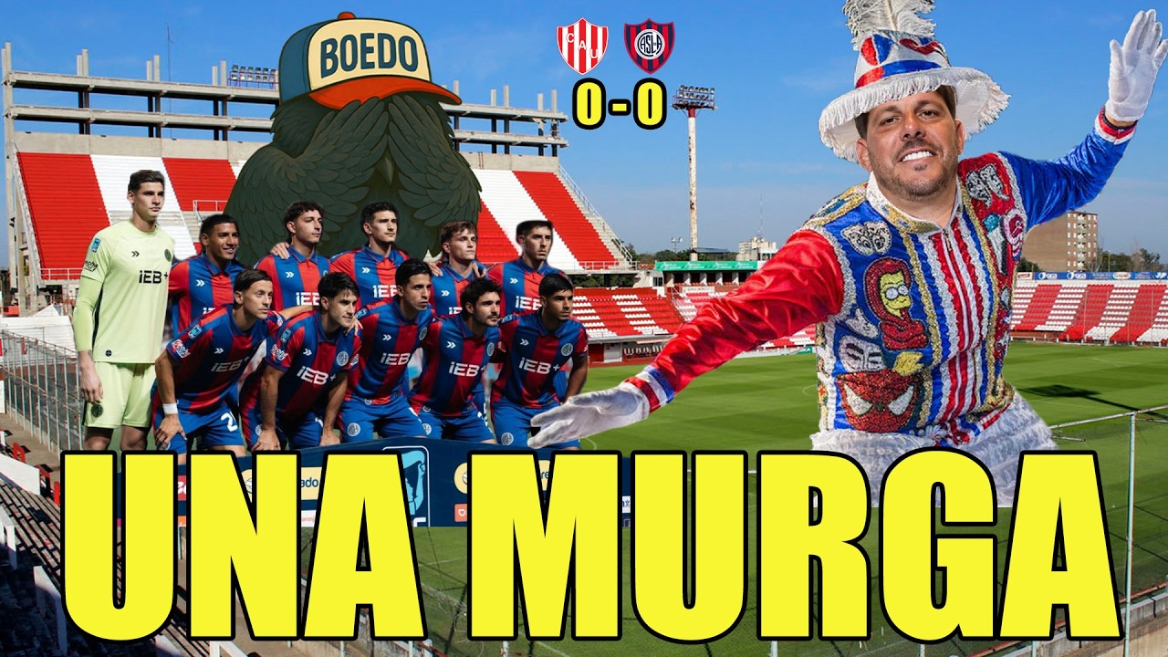 🔵🔴UNIÓN 0-0 SAN LORENZO || SANTA FE DE CARNAVAL, EL CICLÓN LLEVÓ LA MURGA  || CUERVÓDROMO 100