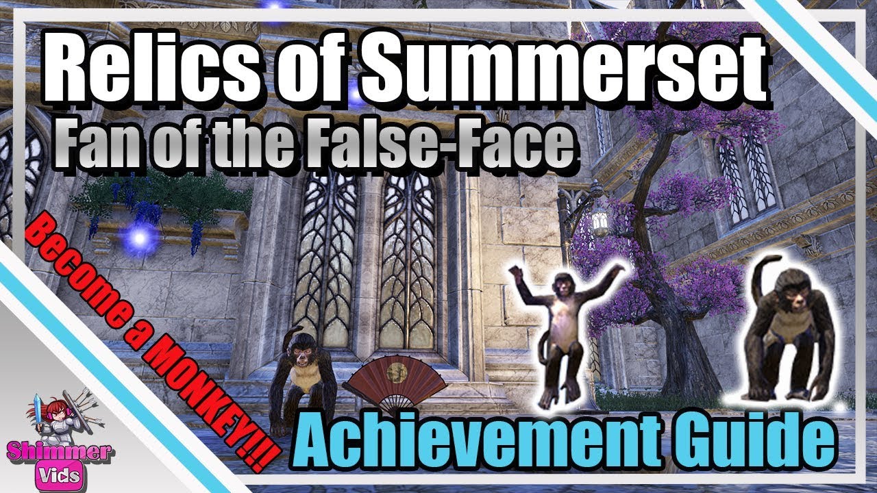 ESO: Relics of Summerset - Fan of the False-Face Achievement Guide