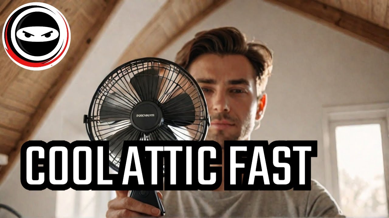 Как быстро охладить очень жаркий чердак?