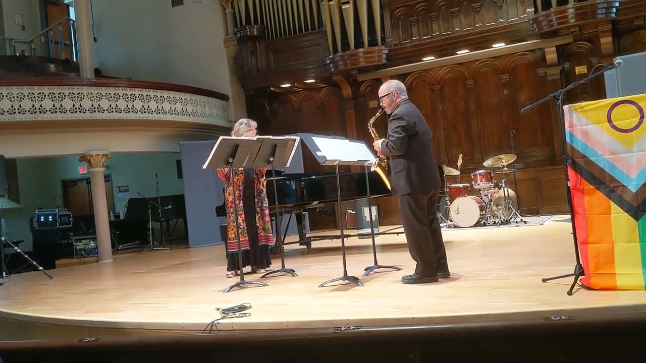 Blossom - a duet for flute and alto saxophone by Spencer Leong Cowie