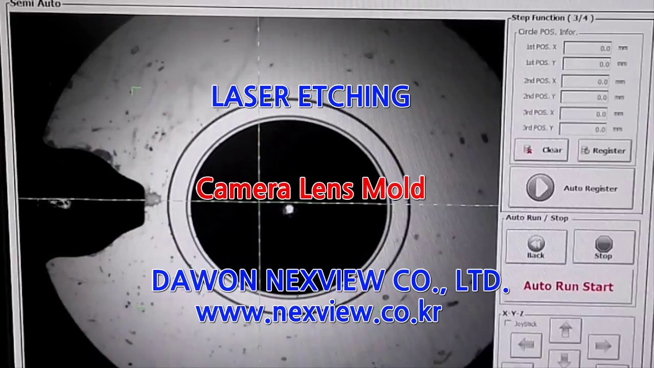 Laser Etching   Camera Lens Mold
