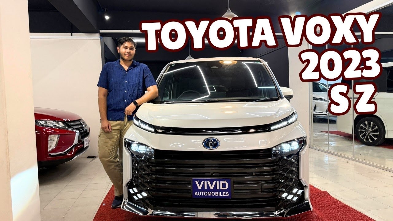 🔥 নতুন TOYOTA VOXY 2023 S-Z PACKAGE! | Luxury MPV Family Car এখন আরও স্টাইলিশ 🔥