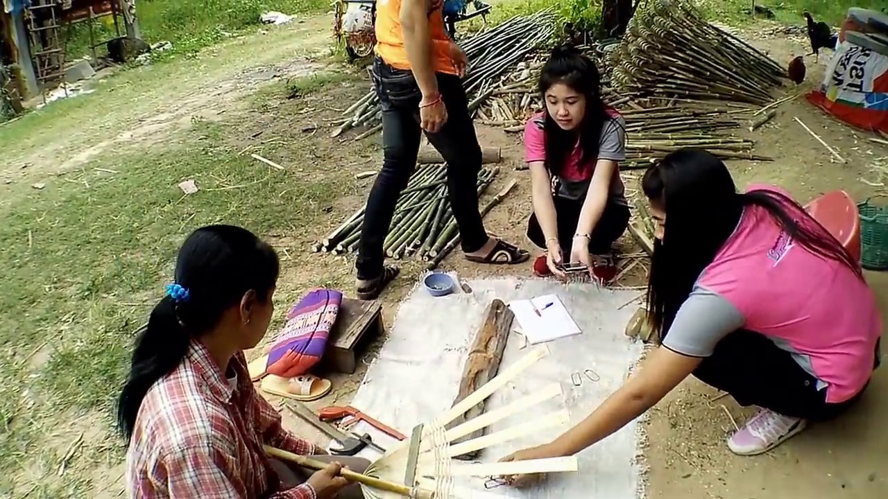 การทำไม้กวาดมือเสือ