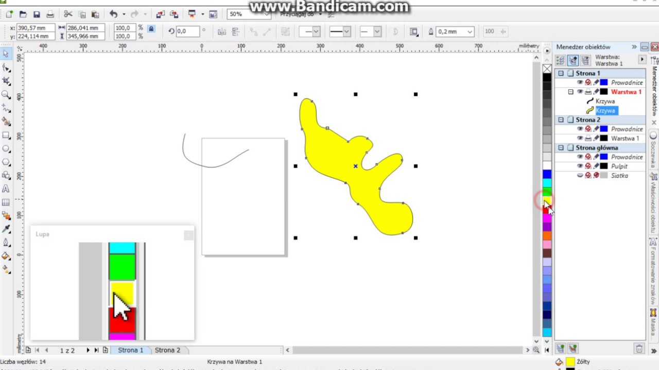 podstawy rysowania Corel Draw cz2
