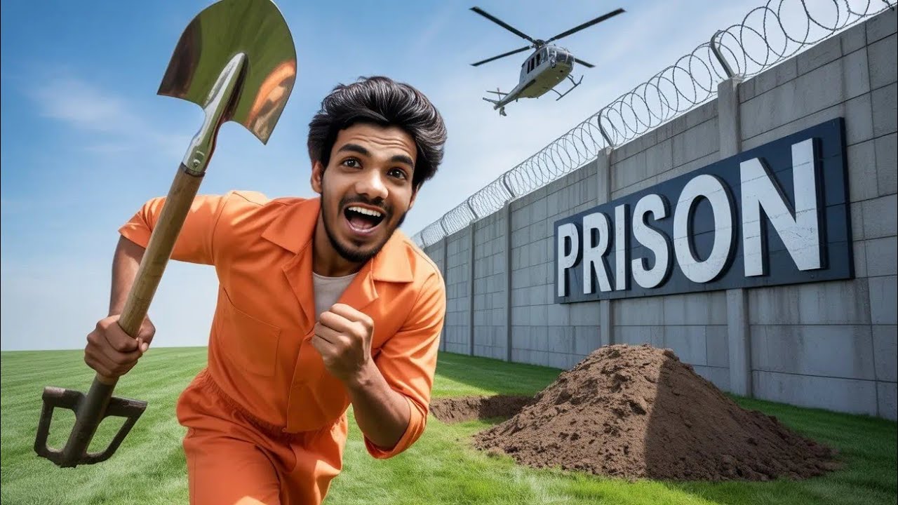 JAIL BHAR A GAYI😃||PRISON ESCAPE SIMULATOR GAMEPLAY