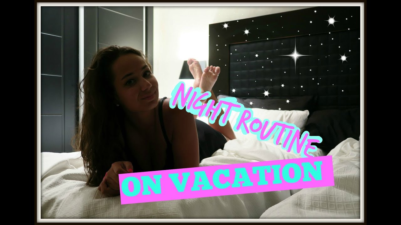 Night Routine On Vacation | Lady Domisha