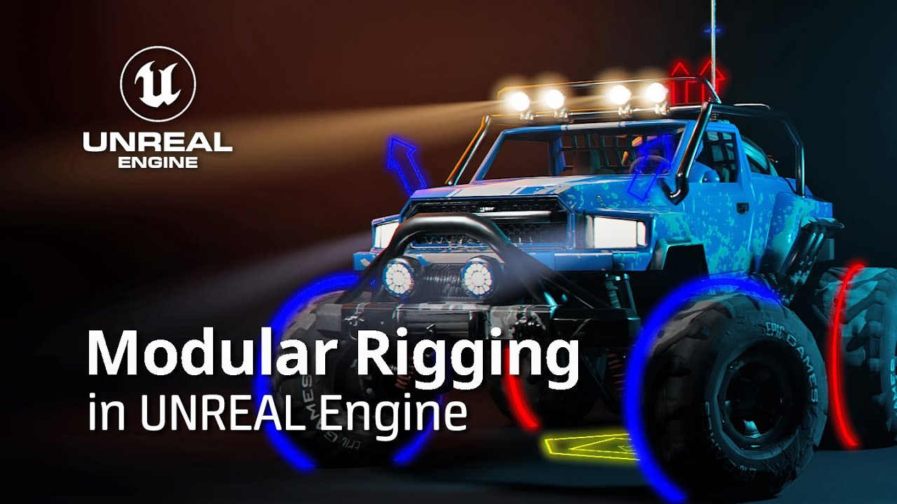 Серия #UE5: модульная оснастка автомобилей в Unreal Engine 5.5