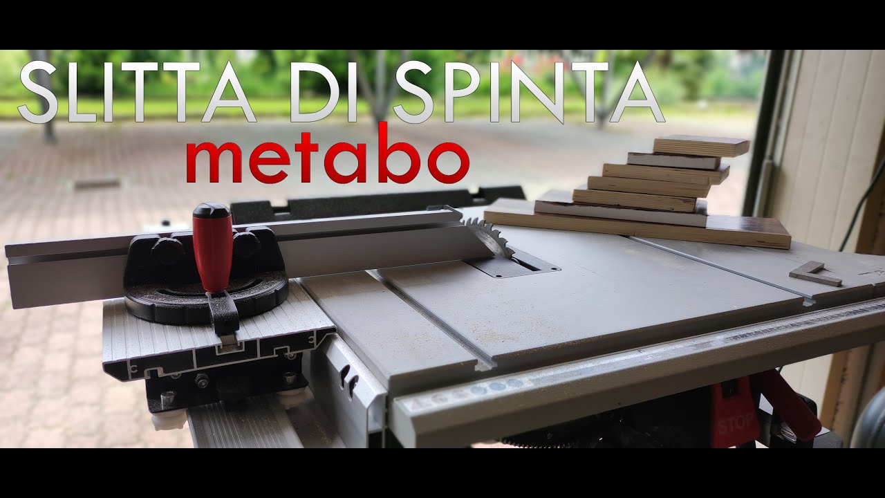METABO SLITTA DI SPINTA PER TS 254, TS 254 M E TS 216