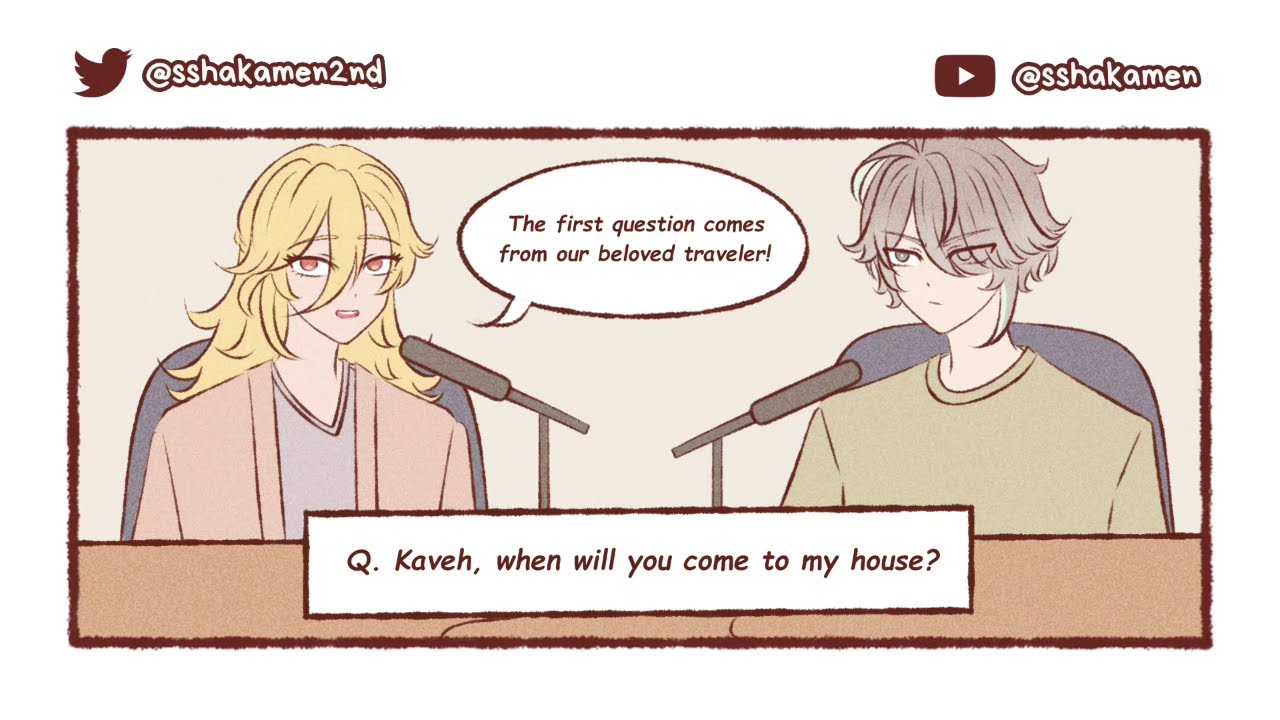 Tevyat FM: haikaveh read some questions (EP 1) [GENSHIN IMPACT - ANIMATIC MEME]