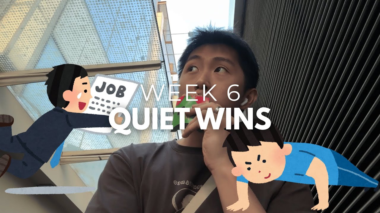WEEK 6 | Quiet Wins (Gym, Push-Ups & Job Confirmed)