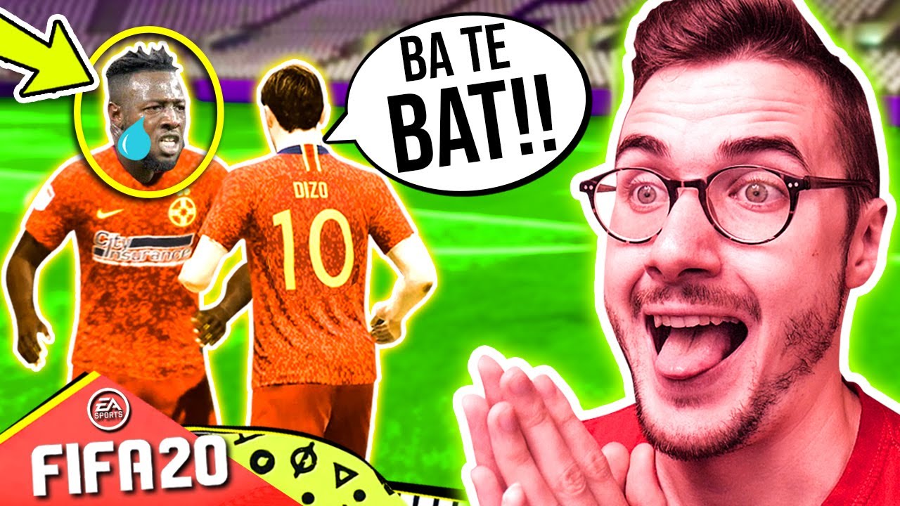 JUCATORUL DIZO IL SABOTEAZA PE GNOHERE LA FCSB pe FIFA 20 !