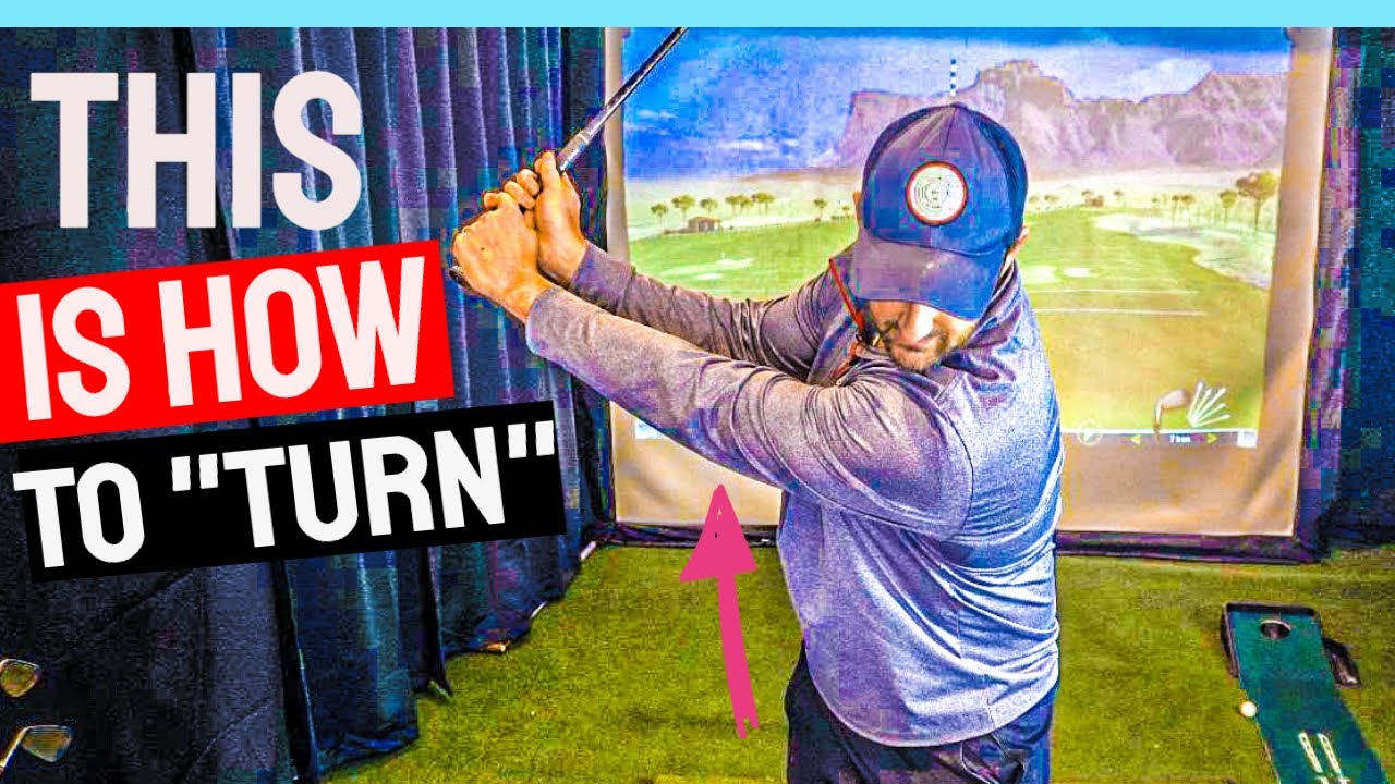 Stop Trying To Make A Backswing Turn | WIND Up Your Golf Swing Like THIS