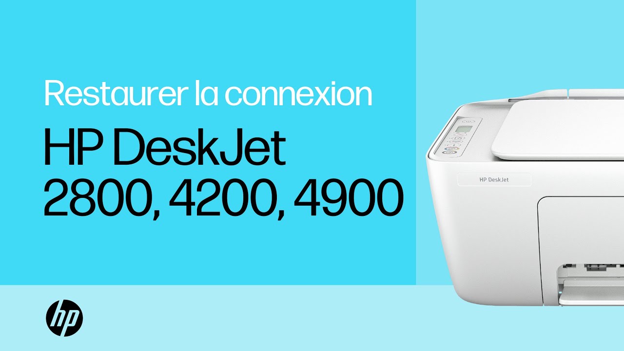 Restaurer le Wi-Fi, résoudre « Imprimante hors connexion » | HP DeskJet 2800/4200/4900 | HP Support