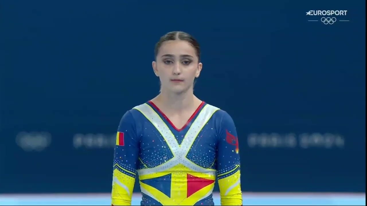 Lilia Cosman Vault Team Final 2024 Olympics