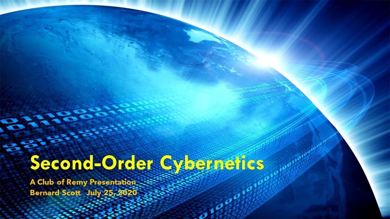 Bernard Scott: Second-Order Cybernetics