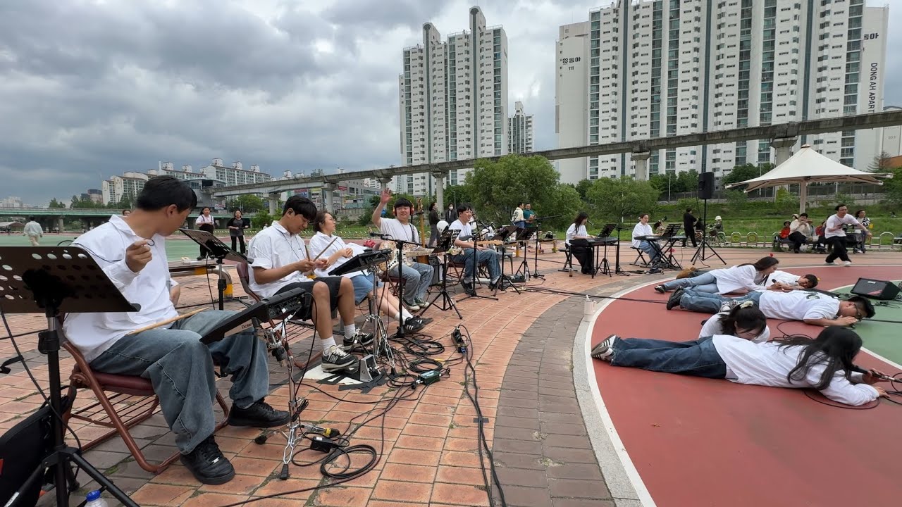 중랑천 찬양 노방전도 | spd-30/spd-sx | 의정부 광명교회 청년부 전도축제 | 로드스피어스
