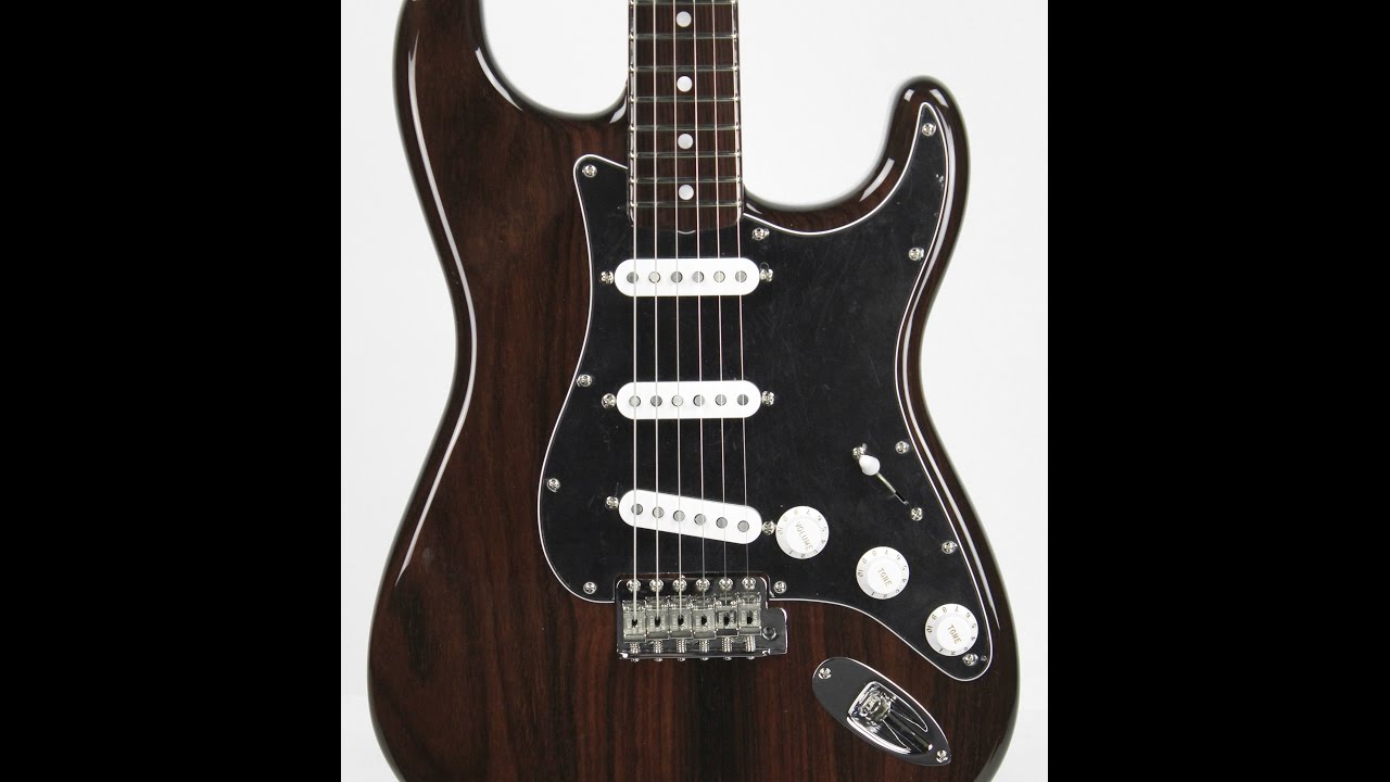 Fender&reg; Custom Shop Todd Krause Masterbuilt NOS Rosewood Stratocaster