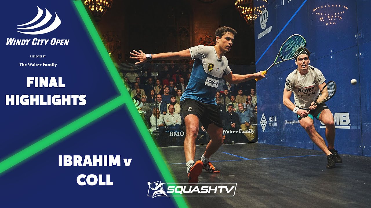 Ибрагим против Колла — финал Windy City Open Squash 2022