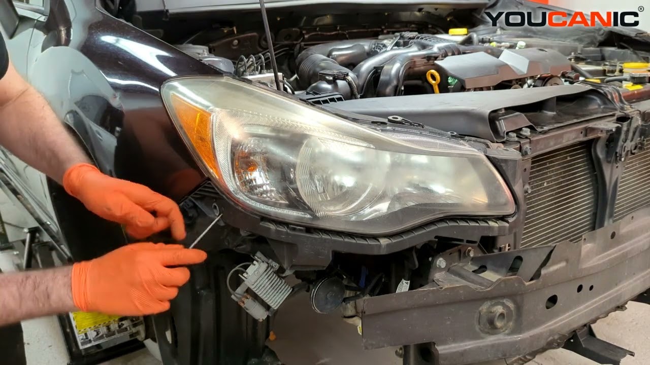 Subaru Impreza 2012-2016 — замена блока фар