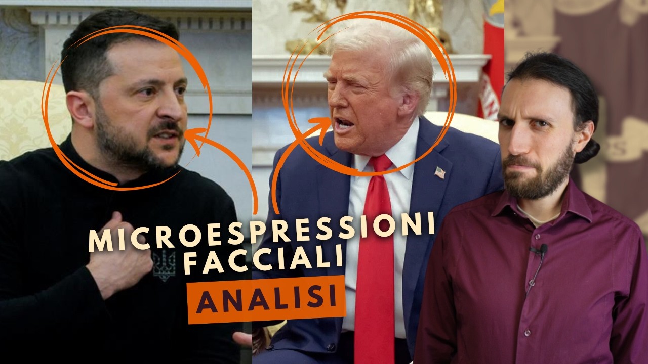 Cos'hanno provato DAVVERO  Zelensky e Trump durante il loro incontro? - Analisi Microespressioni