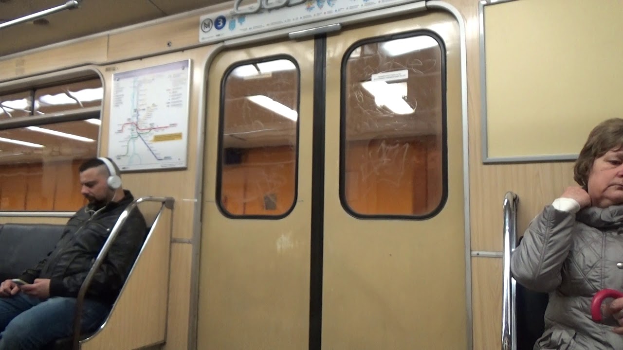 Régi Szovjet Metró utolsó körein az M3-on @ 347-es vezérlőkocsi @ Kőbánya-Kispest-Lehel tér