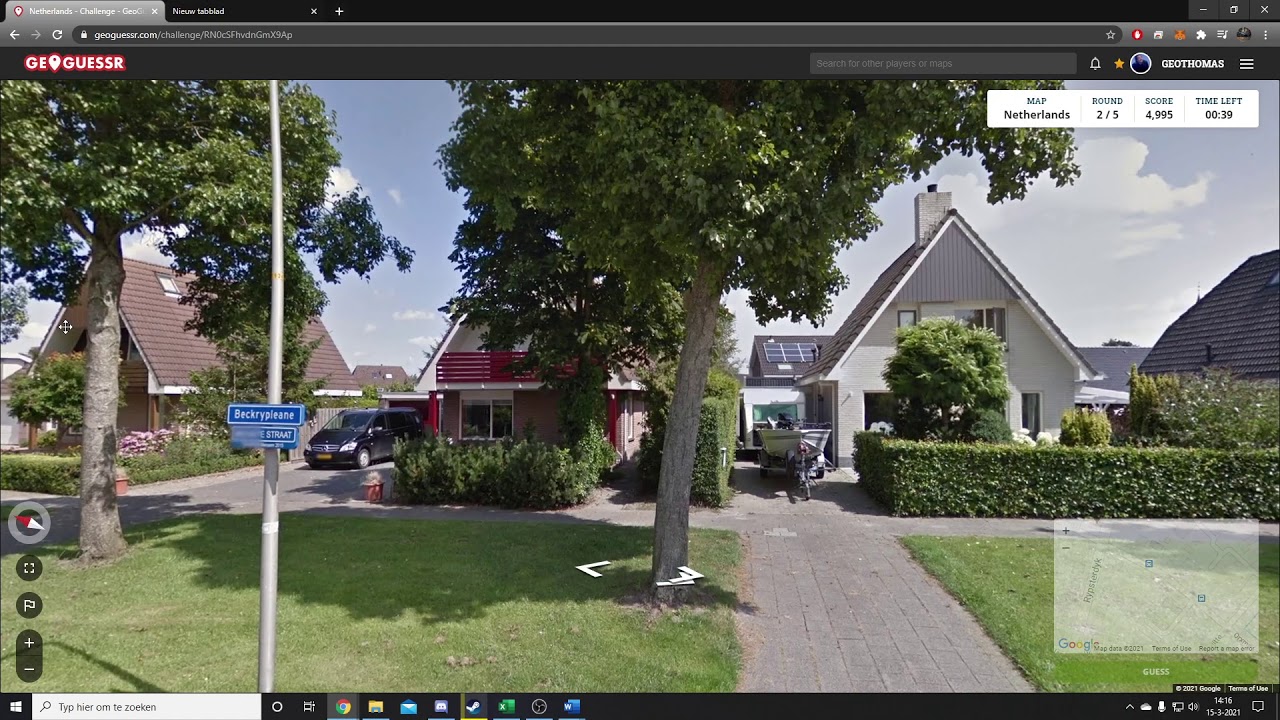 GeoGuessr The Netherlands 3 minutes 25k challenge! #1