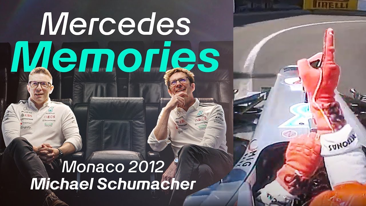 Bono and Shov Re-Watch Michael Schumacher's 2012 Monaco Grand Prix Pole Lap! | Mercedes F1 Memories