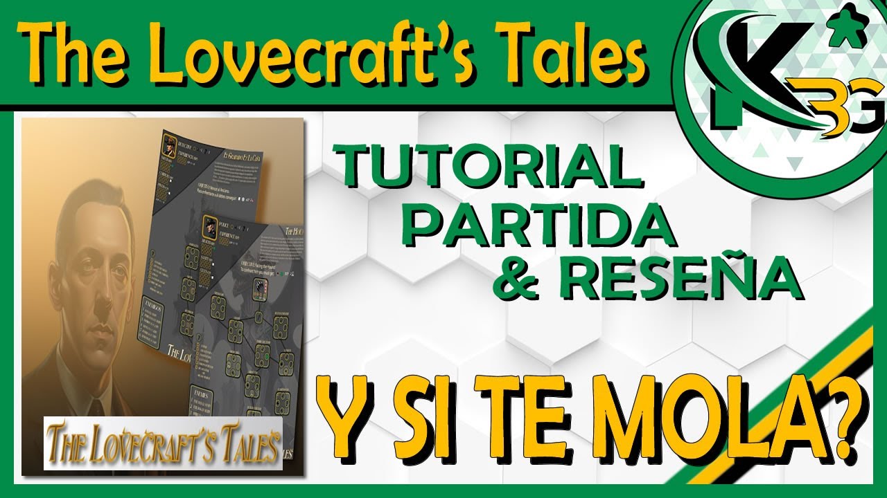 📙The Lovecraft's Tales📙 | Tutorial & Partida Solitario 🔎| ✔ Y si te Mola?