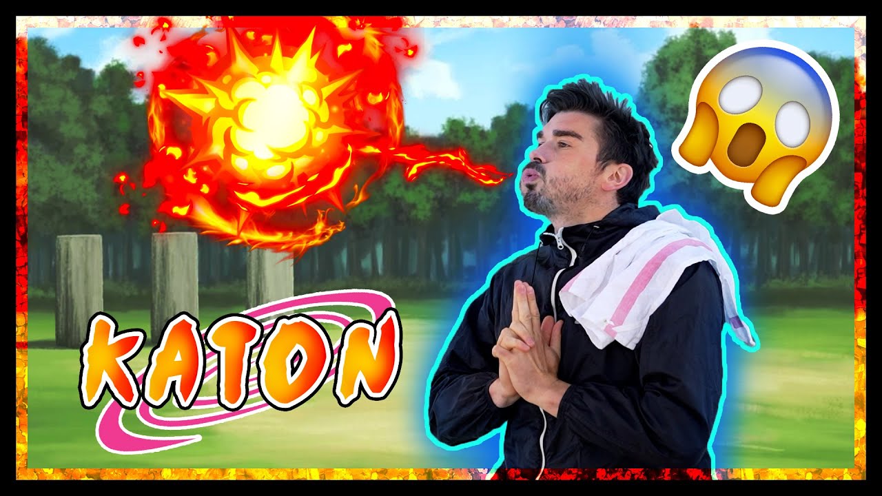 J’apprends à cracher du feu comme un Uchiha ! 🔥