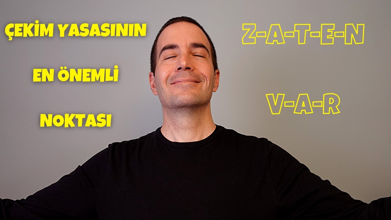 Çekim Yasasının En Önemli Noktası - Z-A-T-E-N V-A-R | Çekim Yasası ve Enerji - Efe Kıncal