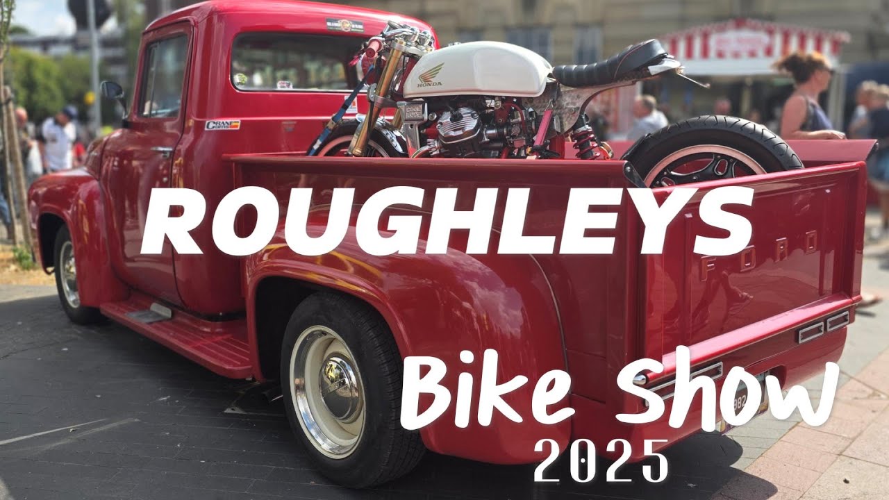 Custom & classic motorcycles at the Roughleys Bike Show 25 🔥💯