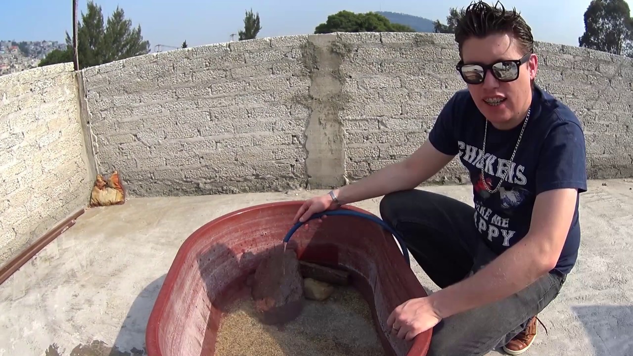 Montando habitad para tortugas (MarioBlogs)