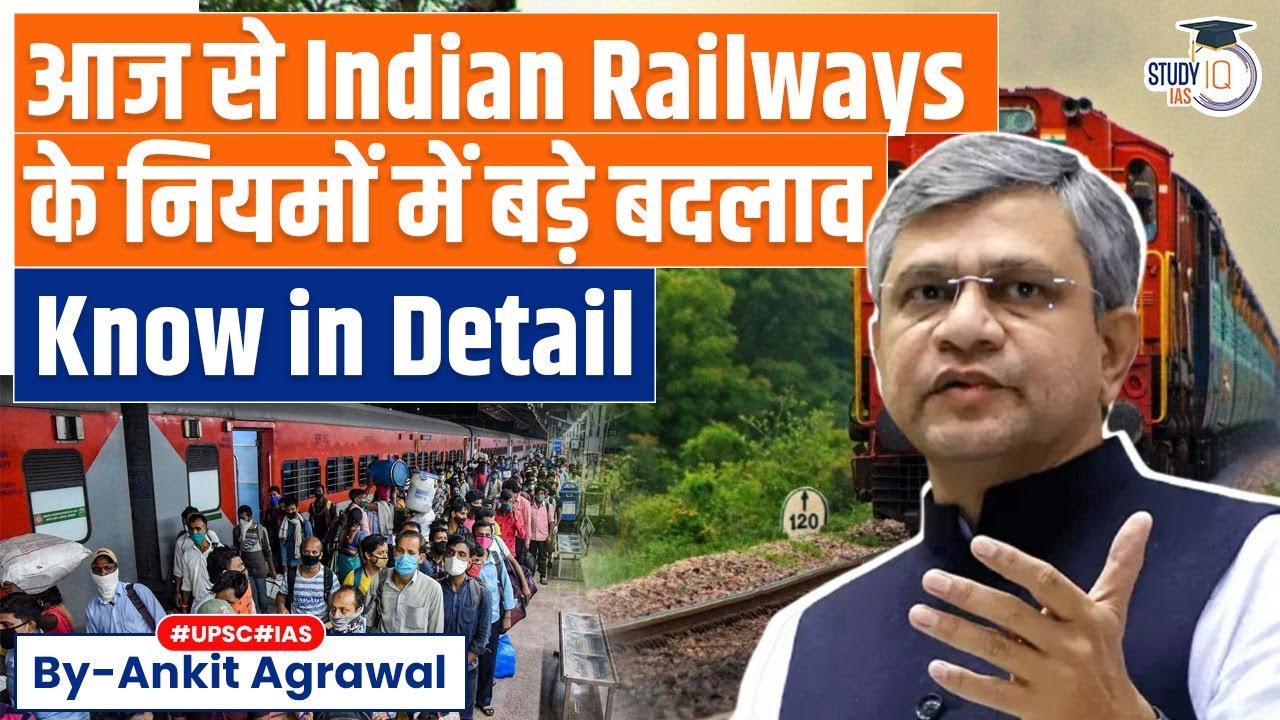New Rules in Indian Railways | Tatkal Tickets, Waiting List | Ankit Agrawal Study IQ