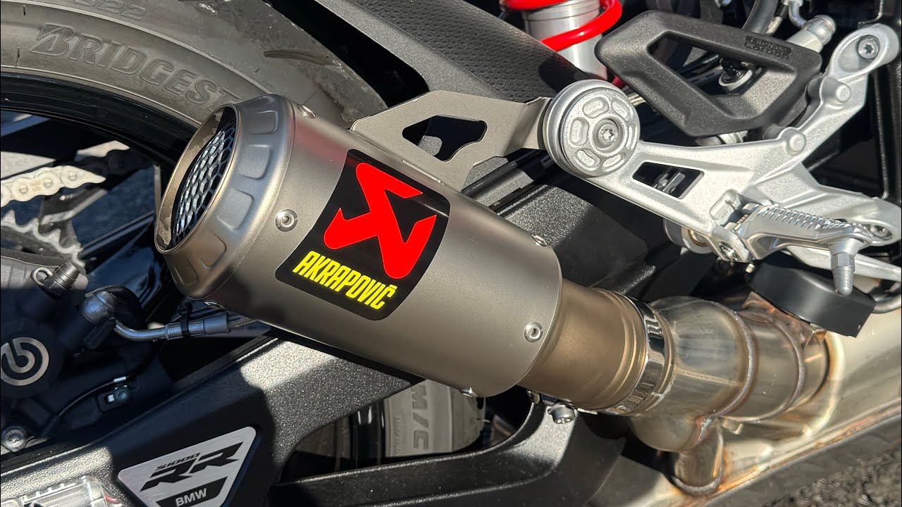 2023 S1000RR AKRAPOVIC SLIP-ON SOUND アクラポビッチ　スリップオン　サウンド　ASMR　カメラ　OSMO　ACTION４→INSTA360　ACE PRO２へ変更