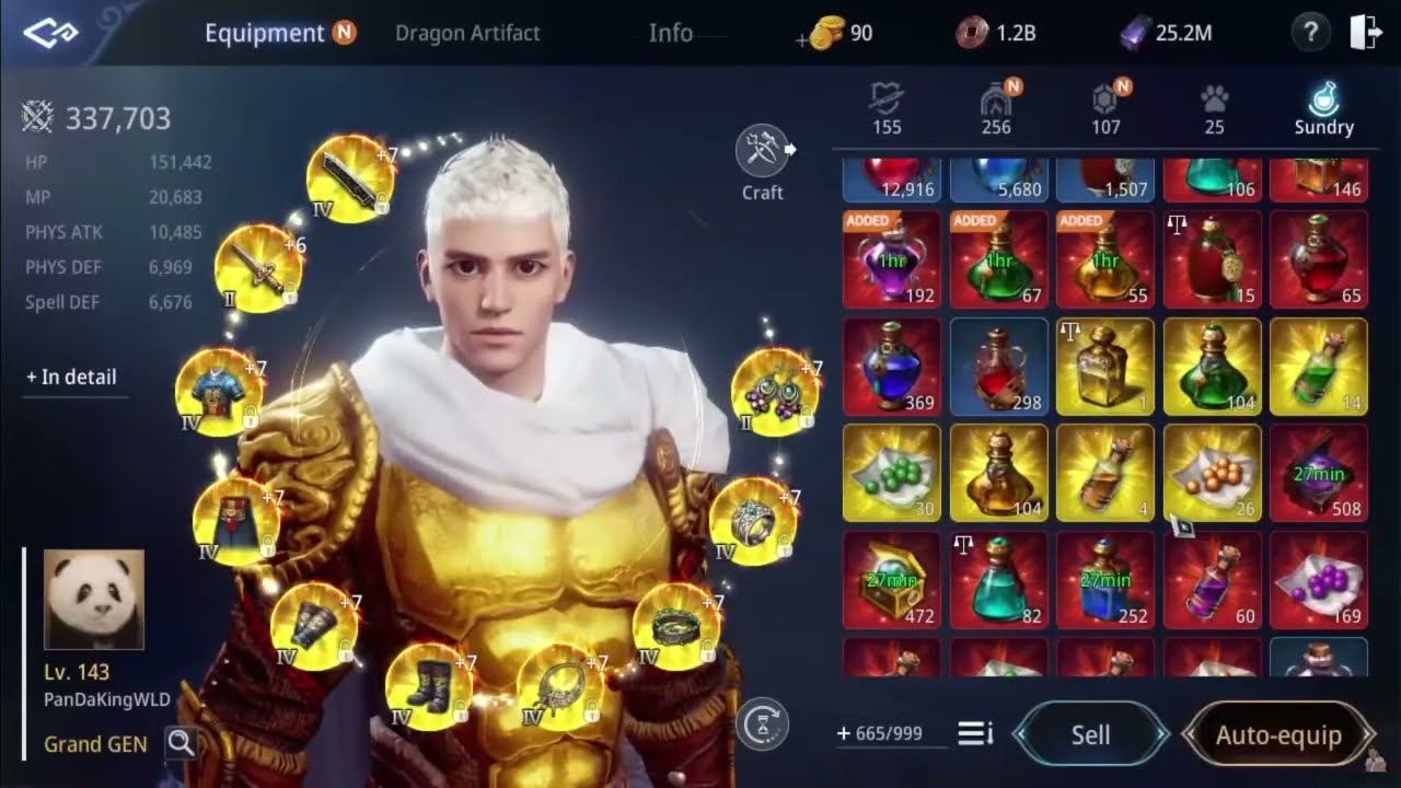 MIR4 - PANDA ( L3XOLOGY ) VS BLANK PART 1| PHA vs HOF ( TOBD )