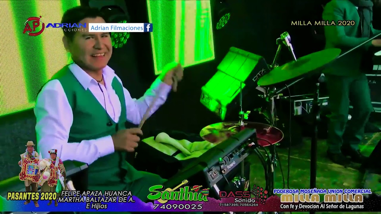 Proyecto Santhia - en vivo (mix 2019) Milla Milla - Adrian Producciones