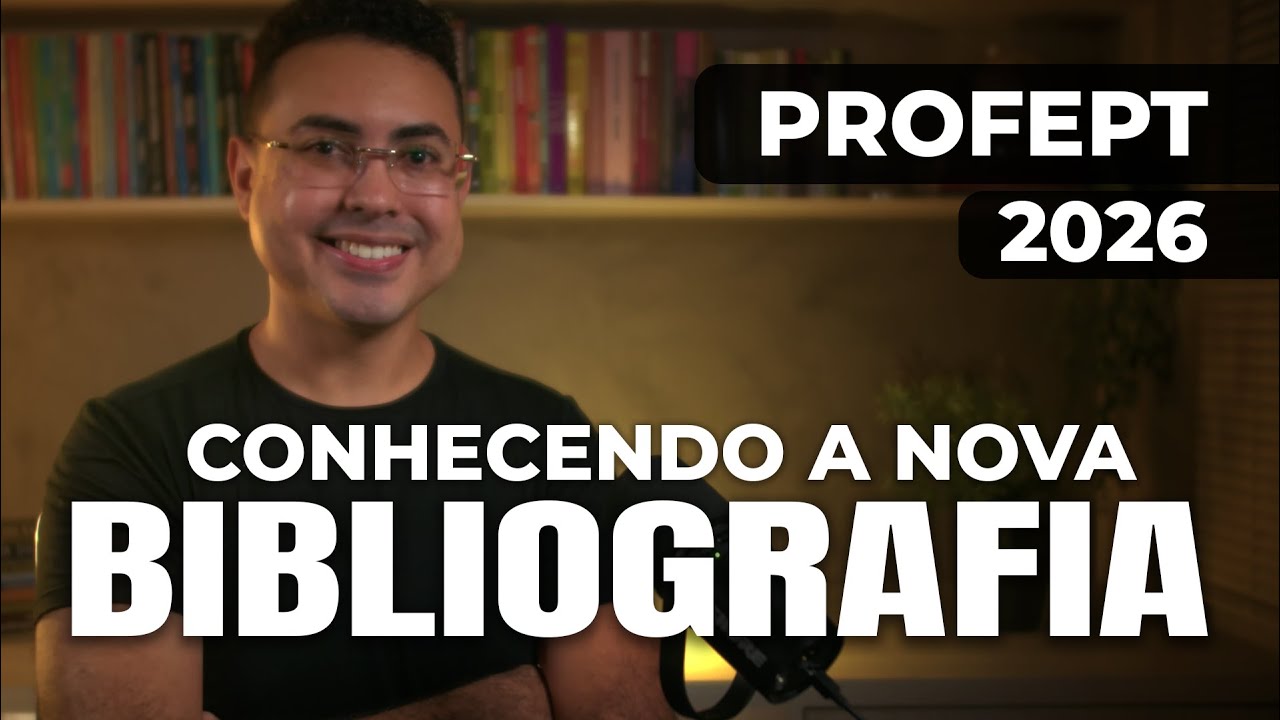 Conhecendo sobre a BIBLIOGRAFIA do MESTRADO PROFEPT 2026